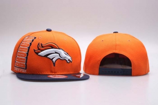 NFL Denver Broncos New Era Orange Navy 9FIFTY Snapback Hat 5004