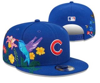 MLB Chicago Cubs New Era Royal 9FIFTY Snapback Hat 3017