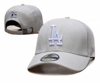 MLB Los Angeles Dodgers New Era Cream 9FORTY Adjustable Hat 2254