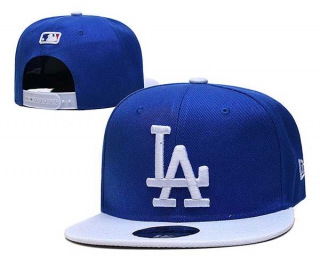 MLB Los Angeles Dodgers New Era Royal Cream 9FIFTY Snapback Hat 2259