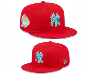 MLB New York Yankees New Era Red 1999 World Series 9FIFTY Snapback Hat 2232