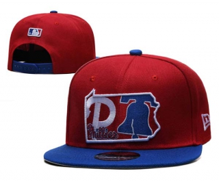 MLB Philadelphia Phillies New Era Red Royal State 9FIFTY Snapback Hat 2015
