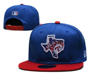 MLB Texas Rangers New Era Royal Red State 9FIFTY Snapback Hat 2009
