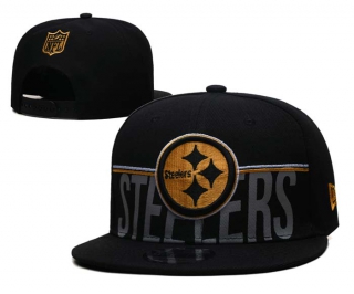 NFL Pittsburgh Steelers New Era Black 2023 NFL Training Camp 9FIFTY Snapback Hat 6039