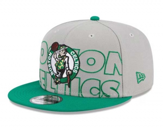 NBA Boston Celtics New Era Gray Kelly Green 2023 NBA Draft 9FIFTY Snapback Hat 2029