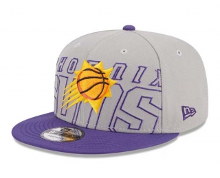 NBA Phoenix Suns New Era Gray Purple 2023 NBA Draft 9FIFTY Snapback Hat 2012