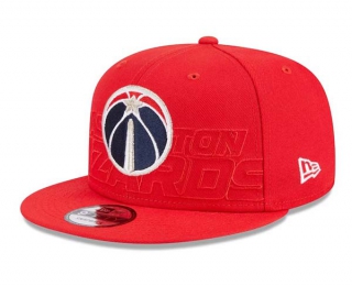 NBA Washington Wizards New Era Red 2023 NBA Draft 9FIFTY Snapback Hat 2008