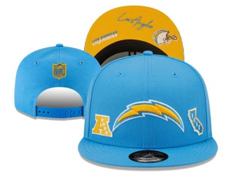 NFL Los Angeles Chargers New Era Powder Blue Identity 9FIFTY Snapback Hat 3018