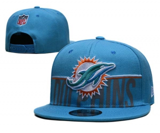 NFL Miami Dolphins New Era Aqua 2023 NFL Training Camp 9FIFTY Snapback Hat 6037