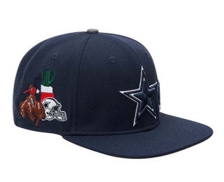 NFL Dallas Cowboys Pro Standard Navy Hometown Snapback Hat 2009