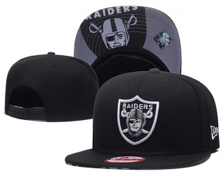 NFL Las Vegas Raiders New Era Black 9FIFTY Snapback Hat 6061