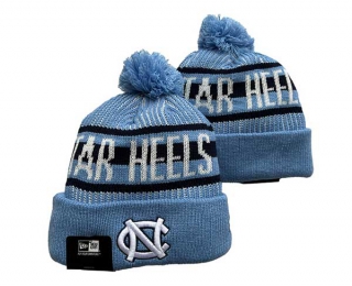 NCAA North Carolina Tar Heels New Era Blue Beanies Knit Hat 3001