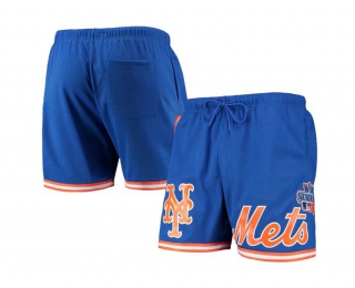Men's MLB New York Mets Pro Standard Royal 1986 World Series Mesh Shorts