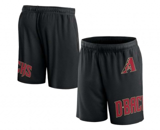 Men's MLB Arizona Diamondbacks Fanatics Branded Black Clincher Mesh Shorts