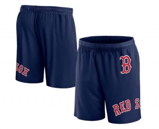 Men's MLB Boston Red Sox Fanatics Branded Navy Clincher Mesh Shorts