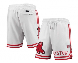 Men's MLB Boston Red Sox Pro Standard White Team Logo Shorts