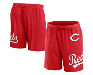 Men's MLB Cincinnati Reds Fanatics Branded Red Clincher Mesh Shorts