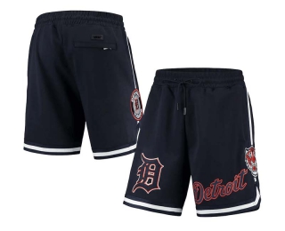 Men's MLB Detroit Tigers Pro Standard Navy Team Shorts