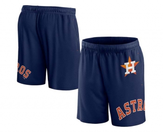 Men's MLB Houston Astros Fanatics Branded Navy Clincher Mesh Shorts