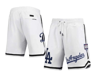 Men's MLB Los Angeles Dodgers Pro Standard White 2020 World Series Champions Team Shorts