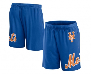 Men's MLB New York Mets Fanatics Branded Royal Clincher Mesh Shorts