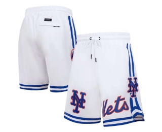 Men's MLB New York Mets Pro Standard White Team Shorts