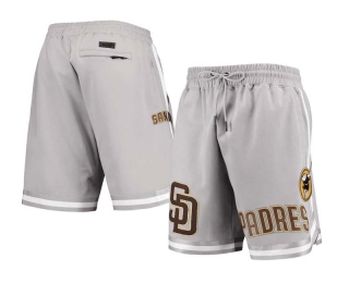 Men's MLB San Diego Padres Pro Standard Gray Team Shorts
