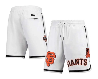 Men's MLB San Francisco Giants Pro Standard White Team Logo Shorts