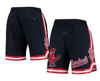 Men's MLB St. Louis Cardinals Pro Standard Navy Team Shorts