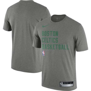Men's NBA Boston Celtics Nike Heather Gray 2023-24 Sideline Legend Performance Practice T-Shirt