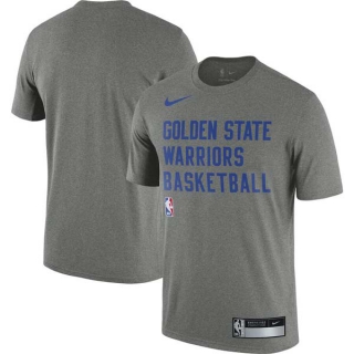 Men's NBA Golden State Warriors Nike Heather Gray 2023-24 Sideline Legend Performance Practice T-Shirt