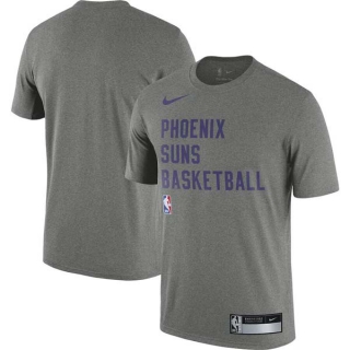Men's NBA Phoenix Suns Nike Heather Gray 2023-24 Sideline Legend Performance Practice T-Shirt