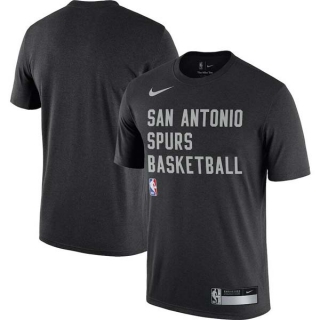 Men's NBA San Antonio Spurs Nike Black 2023-24 Sideline Legend Performance Practice T-Shirt