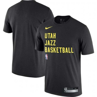 Men's NBA Utah Jazz Nike Black 2023-24 Sideline Legend Performance Practice T-Shirt