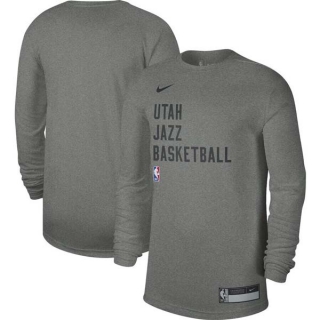 Unisex NBA Utah Jazz Nike Heather Gray 2023-24 Legend On-Court Practice Long Sleeve T-Shirt