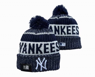 MLB New York Yankees New Era Navy Beanies Knit Hat 3016