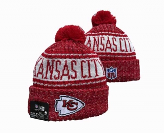 NFL Kansas City Chiefs New Era Red Cuffed Beanies Knit Hat 3054