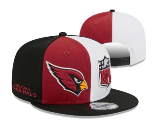 NFL Arizona Cardinals New Era Cardinal Black 2023 Sideline 9FIFTY Snapback Hat 3020