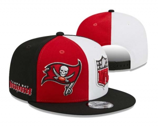 NFL Tampa Bay Buccaneers New Era Red Pewter 2023 Sideline 9FIFTY Snapback Hat 3033