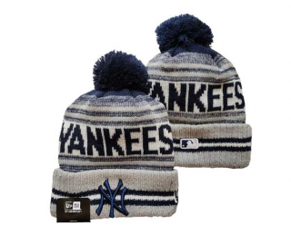 MLB New York Yankees New Era Gray Beanies Knit Hat 3021