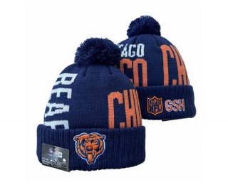 NFL Chicago Bears New Era Navy Beanies Knit Hat 3053