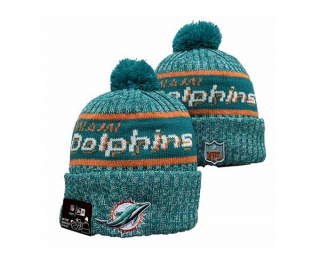 NFL Miami Dolphins New Era Aqua 2023 Sideline Beanies Knit Hat 3053