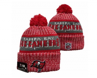 NFL Tampa Bay Buccaneers New Era Red 2023 Sideline Beanies Knit Hat 3053