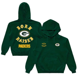 Unisex NFL Green Bay Packers Born x Raised Green Pullover Hoodie
