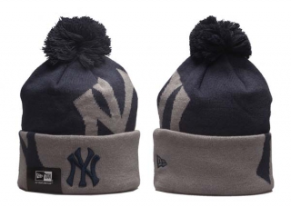 MLB New York Yankees New Era Black Beanies Knit Hat 5007