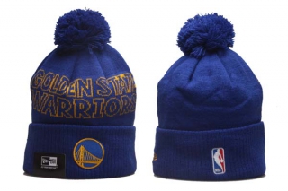 NBA Golden State Warriors New Era Royal 2023 NBA Draft Cuffed Beanies Knit Hat 5006