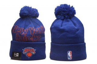 NBA New York Knicks New Era Royal 2023 NBA Draft Cuffed Beanies Knit Hat 5002