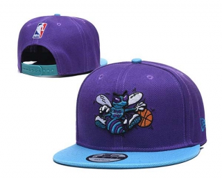 NBA Charlotte Hornets New Era Purple Teal 9FIFTY Snapback Hat 2018