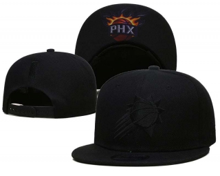 NBA Phoenix Suns New Era Black On Black 9FIFTY Snapback Hat 2014