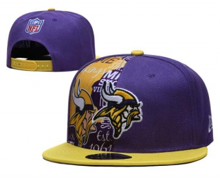 NFL Minnesota Vikings New Era Purple Gold 9FIFTY Snapback Hat 2017